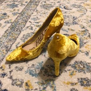 NWT Sam Edelman Hazel Pointed Toe Heel gold sz 8